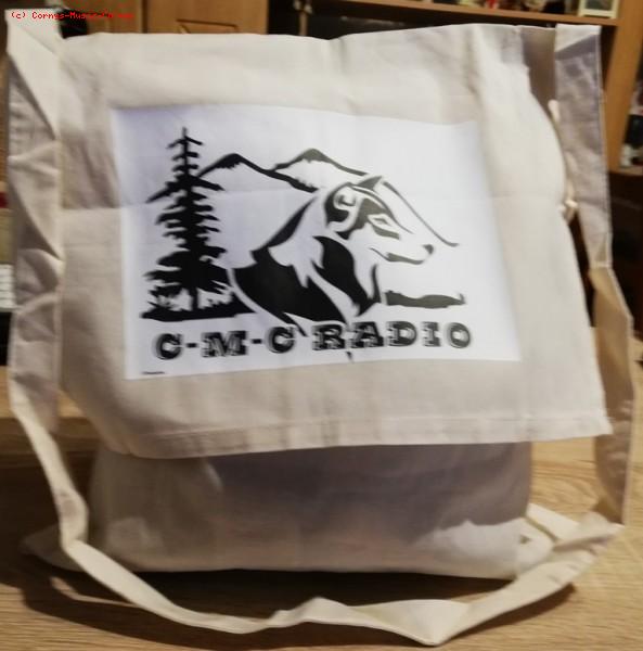 Collegebag Baumwolle mit CMC-Radio Aufdruck